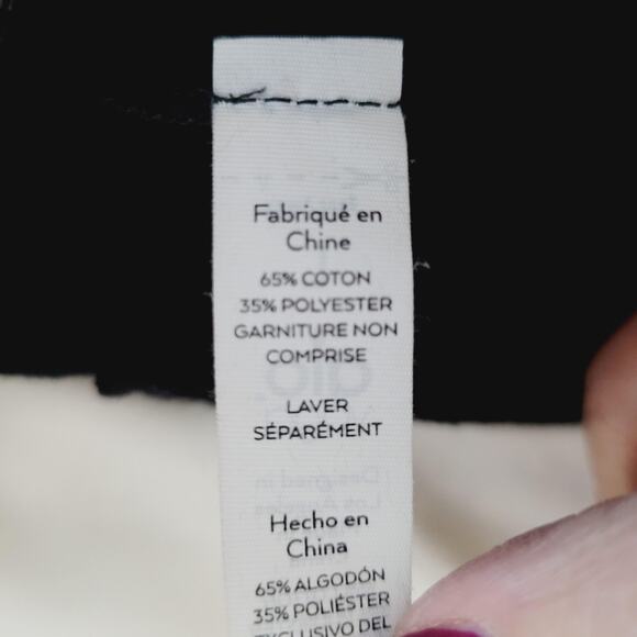 Alo Yoga Hoodie Womans Large Black Full Zip Sweatshirt Drawstring Logo Boxy - Picture 6 of 9